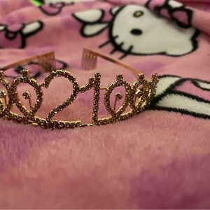 Gold 21st Birthday Tiara